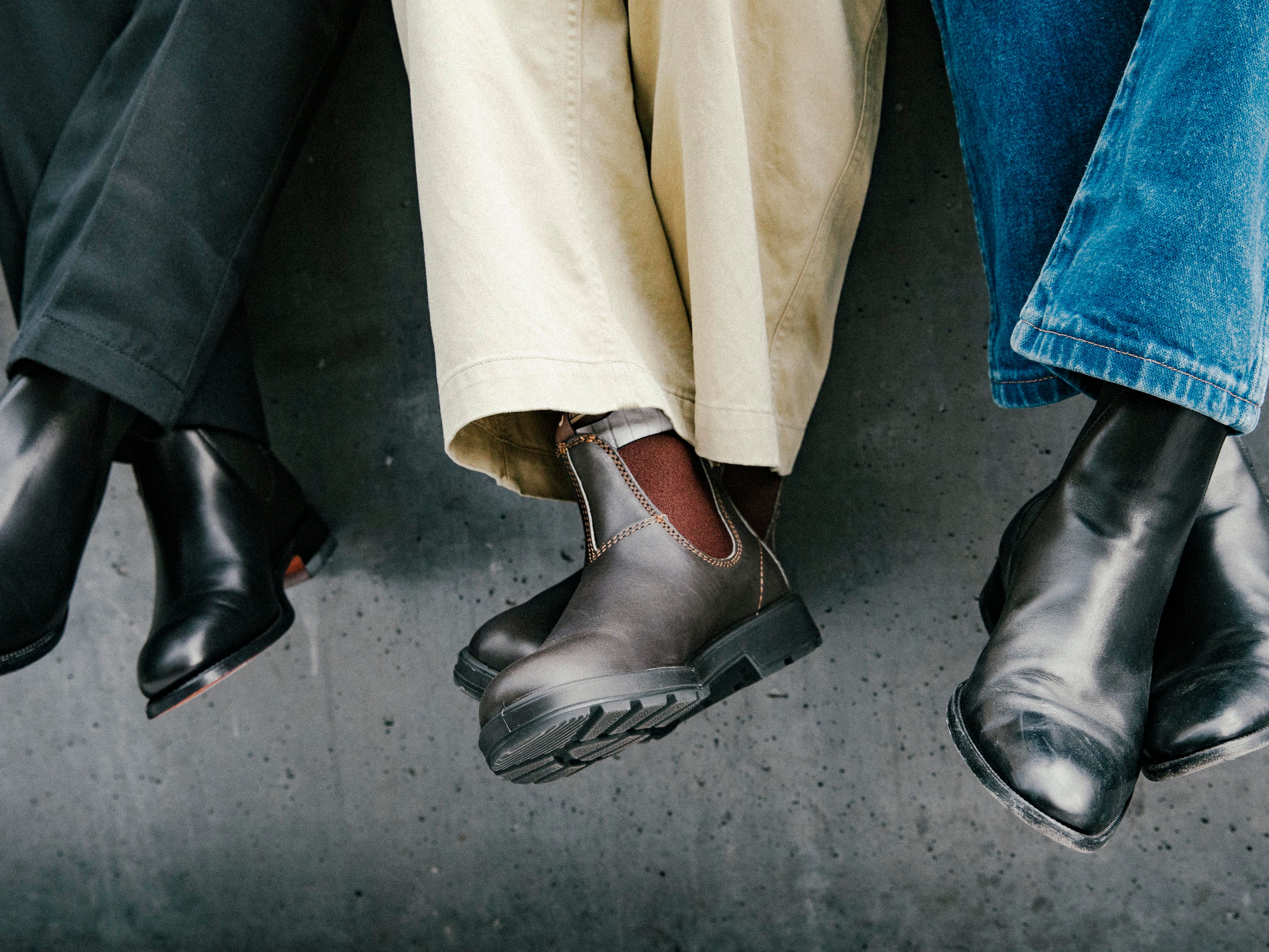 Leather Chelsea Boot — Black